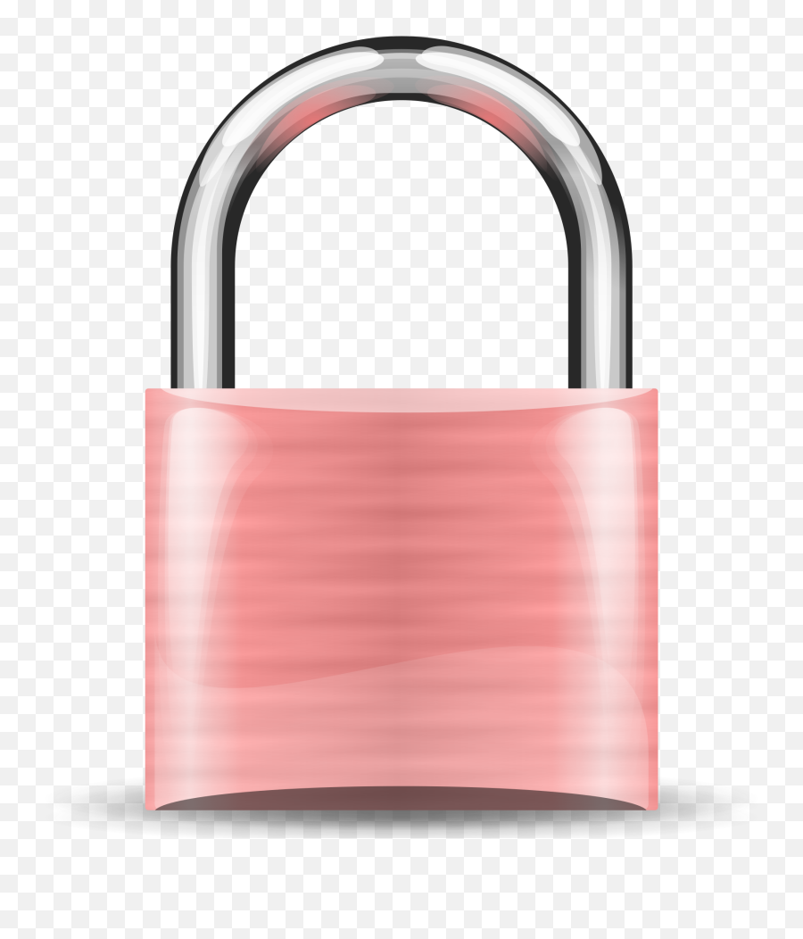 Padlock - Pink Padlock Png,Padlock Folder Icon For Windows 10