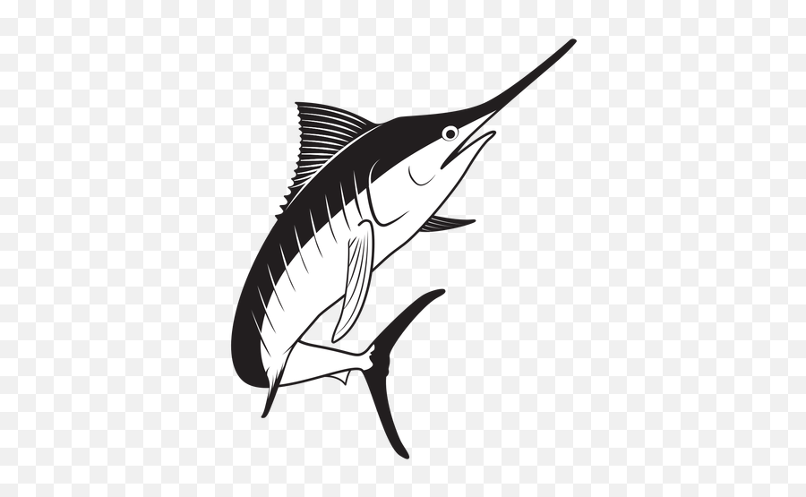 Marlin Fish Stroke - Marlin Svg Png,Marlin Icon Svg