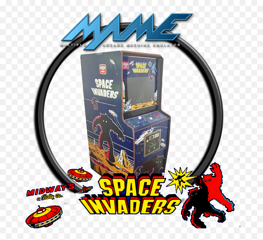 Mega Docklets Style Mame Wheel Images - Page 4 Pinballx First Space Invaders Game Png,Mame Icon