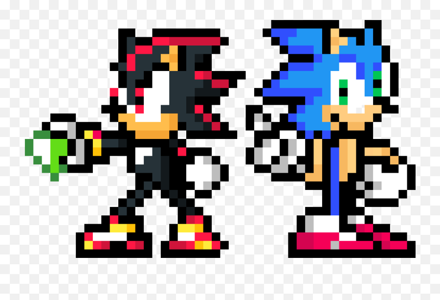 Shadow - Kirbyu0027s Gallery Pixilart Fictional Character Png,Sonic Advance Icon Spries