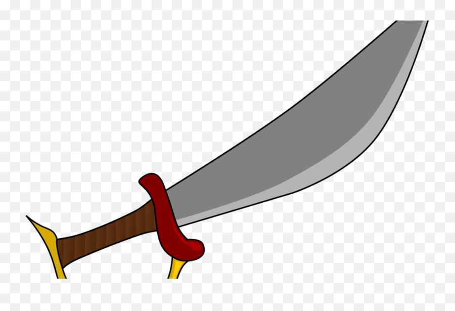Knife Cutlass Sword Pirate Computer - Pirate Sword Png,Sword Transparent