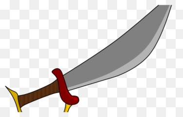Knife Cutlass Sword Pirate Computer - Png