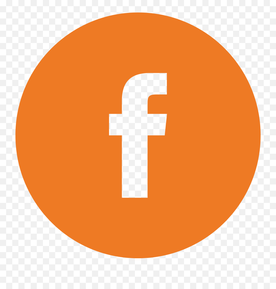 Modway - Social Media Orange Facebook Icon Png,Pinterest Icon Square