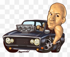 Download Vin Diesel Illustration - Fast And Furious Cartoon Png,Vin Diesel Png