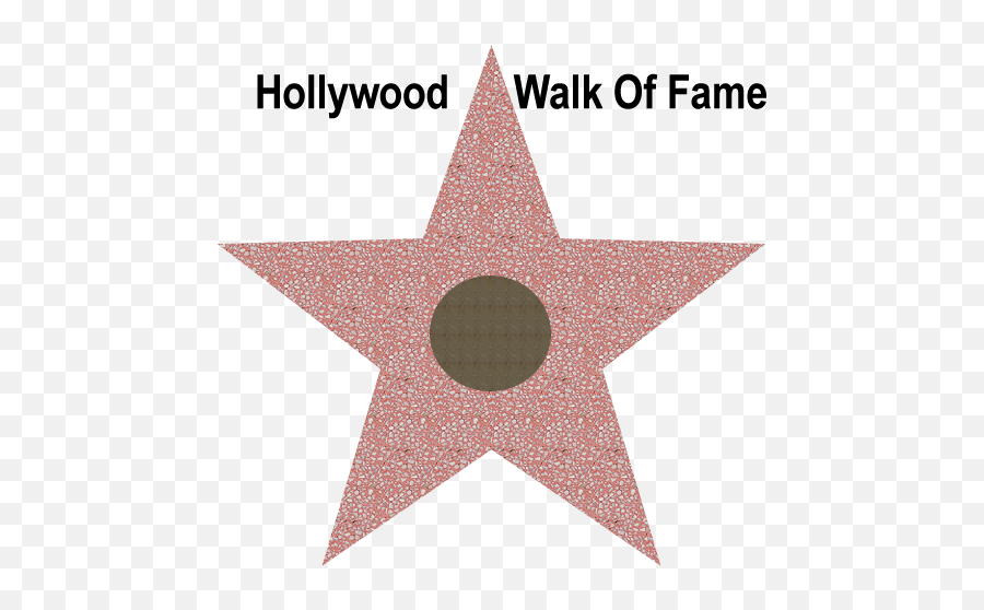 Hollywood Star Png Picture - Hollywood,Hollywood Star Png