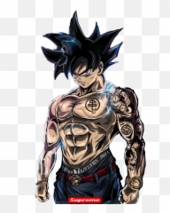 Animated Supreme Hypebeast Logo - LogoDix Dragon Ball Z Cool png