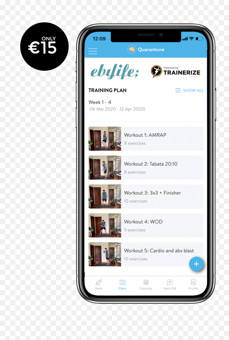 Ebylife Personal Training And Fitness Solutions Barcelona - App Demo Member Details Png,Barcelona Png