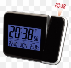 Download Radio Alarm Clock Digital Projector Function - Controlled png
