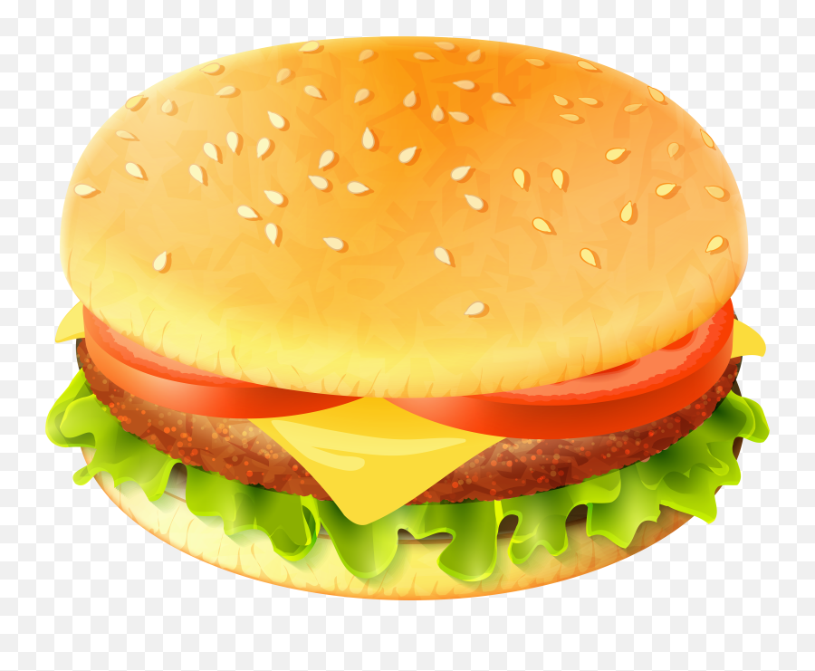 11 Burger Sandwich Clipart Transparent Free Clip Art Stock - Burger Clipart Png,Cheeseburger Transparent