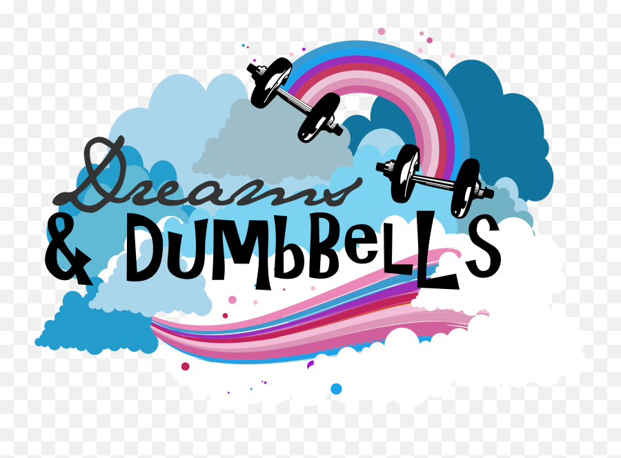 Home - Dreams And Dumbbells Graphic Design Png,Dumbbell Logo