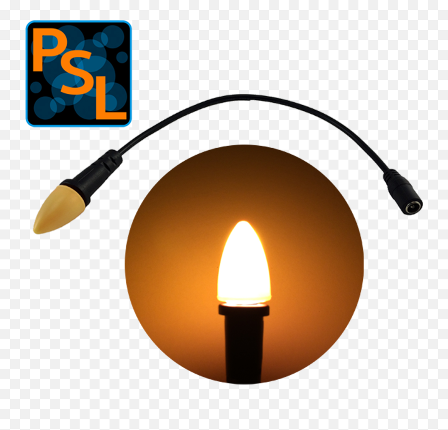 Eel Enhanced Effects Light 12 Volts Dc Led Giant Candle Bi - Pin Lamp U2013 For Prop And Scenery Lanterns Torches Gas Lamps Flame Png,Candle Flame Png