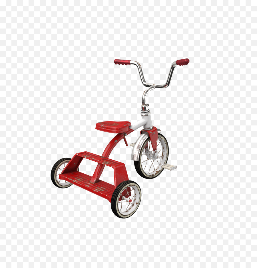 Dirty Vintage Tricycle Png Image - Transparent Tricycle Clipart,Tricycle Png