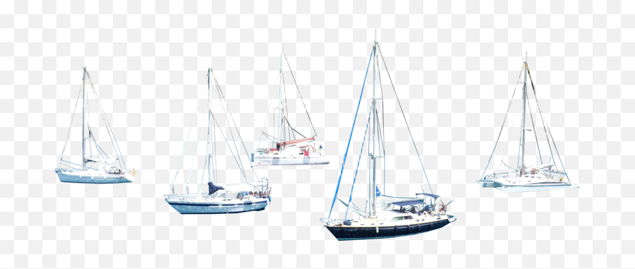 Transparent Png Sailing Canoe - Sail,Sailboat Png