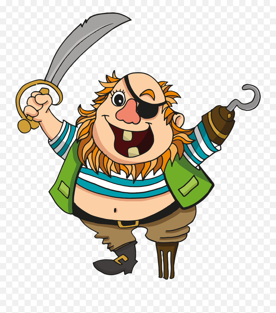 Republic Of Pirates Piracy In The Caribbean - Cartoon Transparent Pirate Crew Png,Pirates Png