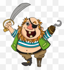 Republic Of Pirates Piracy In The Caribbean - Cartoon Transparent Pirate Crew Png,Pirates Png