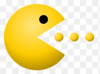 Pacman Red Ghost Transparent Png - Background