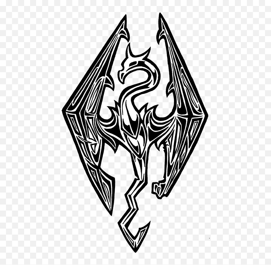 Skyrim Logo Video - Skyrim Elder Scrolls Logo Png,Skyrim Symbol Png