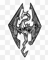 Skyrim Logo Video - Elder Scrolls png