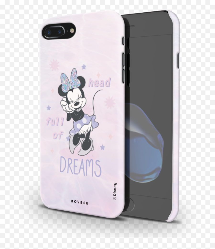 Minnie Mouse - Head Full Of Dreams Cover Case For Iphone 78 Cartoon Png,Minnie Mouse Head Png