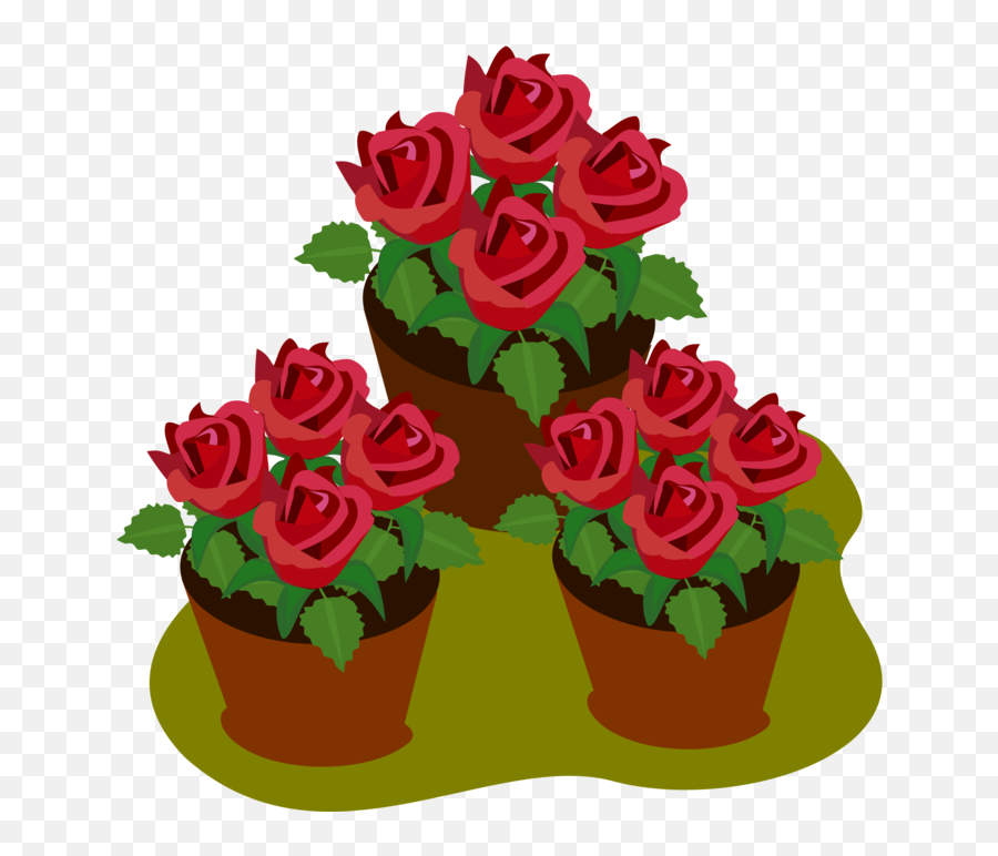 Floral Clipart Png - Flower Pot Clipart Hd Transparent Flowerpot Png Clipart,Flower Pot Png