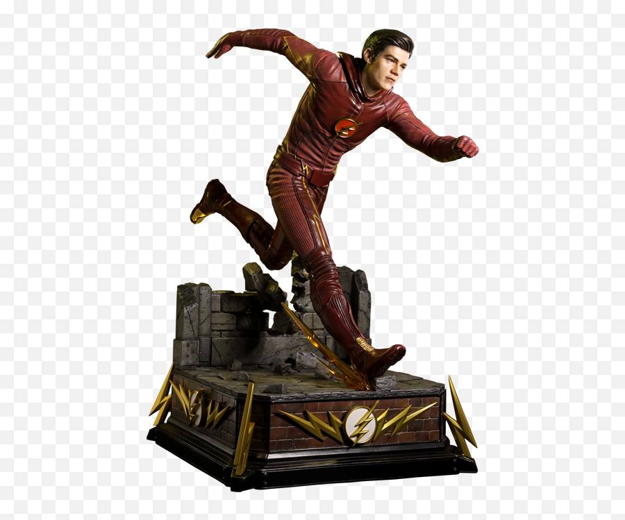 Dc Comics The Flash Statue - Cw The Flash Statue Png,The Flash Png