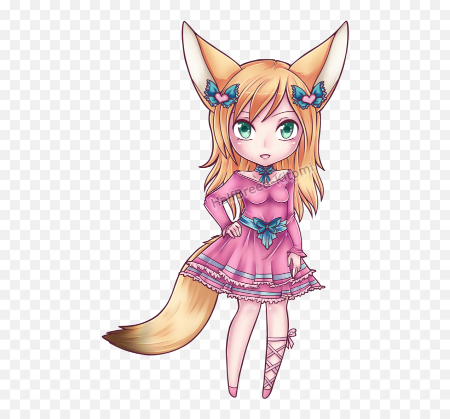 Fennec Fox Closed - Cartoon Png,Fennec Fox Png