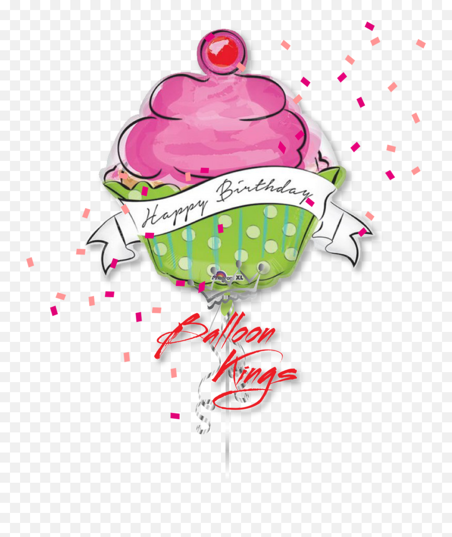 Cupcake Happy Birthday - Birthday Png,Birthday Cupcake Png