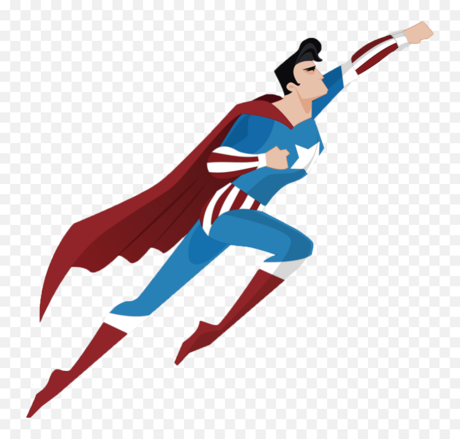 Superman Clark Kent Iron Man Superhero Silhouette - Superman Superhero Clipart Man Png,Iron Man Flying Png