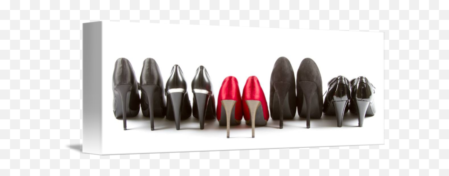 High Heels In A Row By Thomas Pfeller - Basic Pump Png,High Heels Png