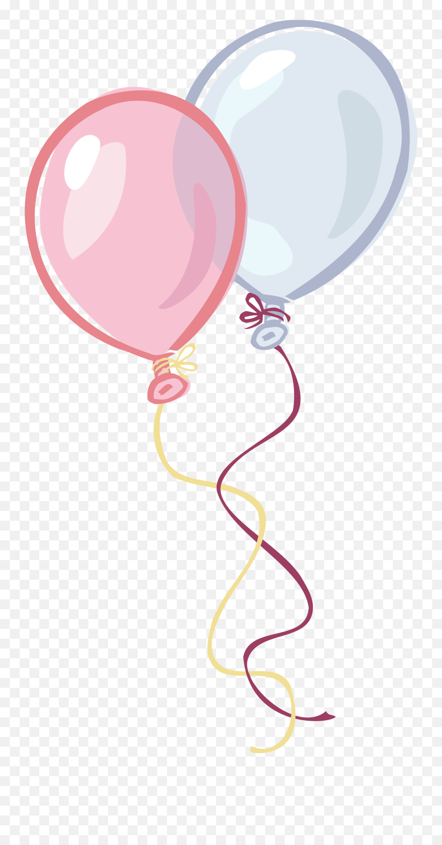 Free Birthday Balloons Png Download Clip Art - Transparent Background Pink Balloons Clipart,Birthday Balloons Png