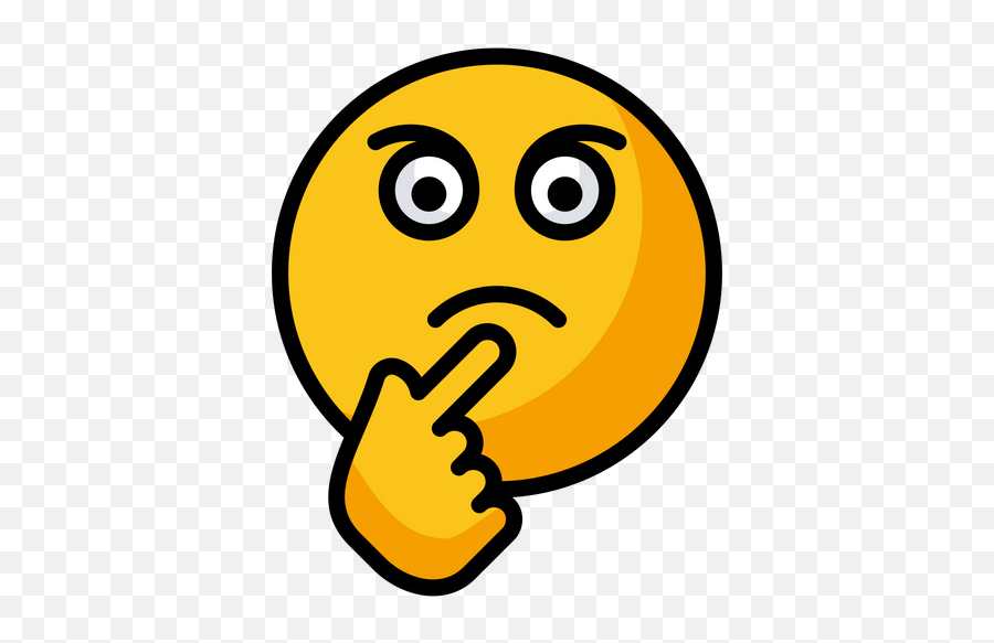 Confused Emoji Icon Of Colored - Emoji Confuse Png Transparent,Confused Emoji Png