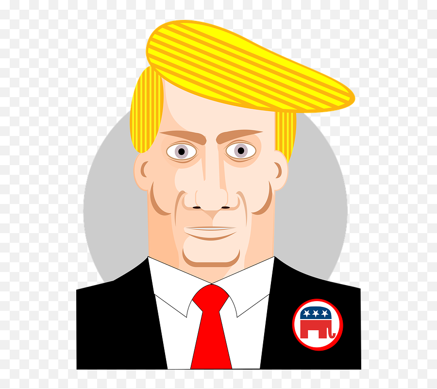 Donald Trump Caricature President - Republican Party Png,Donald Trump Png