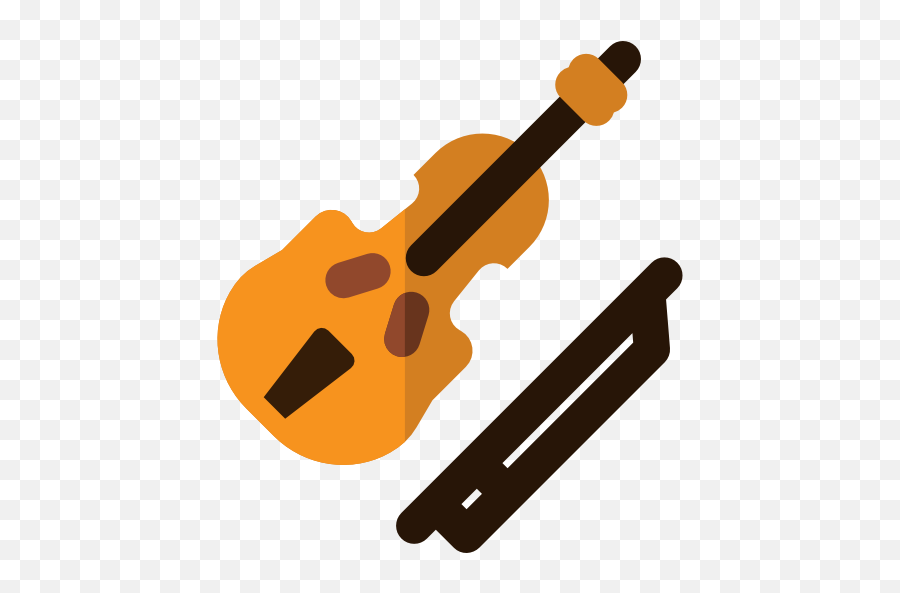 Music And Multimedia Violin Musical Instrument - Musical Instrument Icon Hd No Background Png,Violin Transparent Background