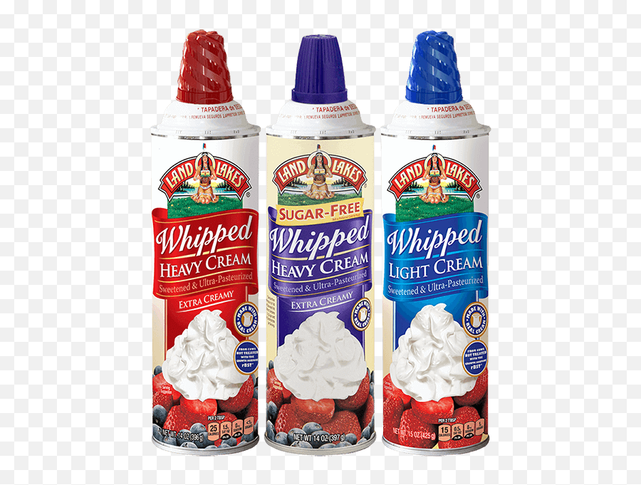 Aerosol Whipped Cream - Land O Lakes Whipped Cream Png,Whipped Cream Png