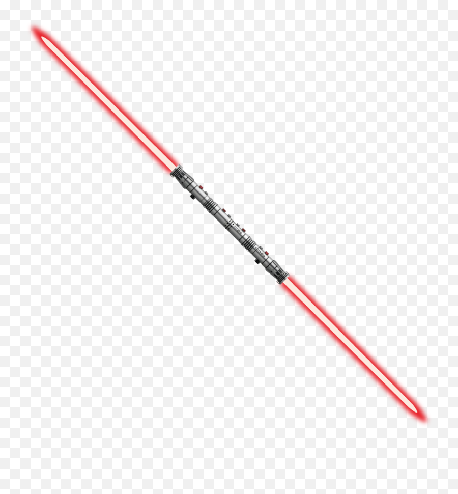 Hd Double Bladed Darth - Darth Maul Lightsaber Png,Blue Lightsaber Png