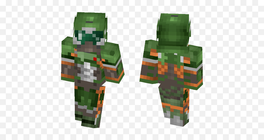 Download Doom Guy Slayer Minecraft Skin For Free - Zoom Minecraft Skin Png,Doomguy Png