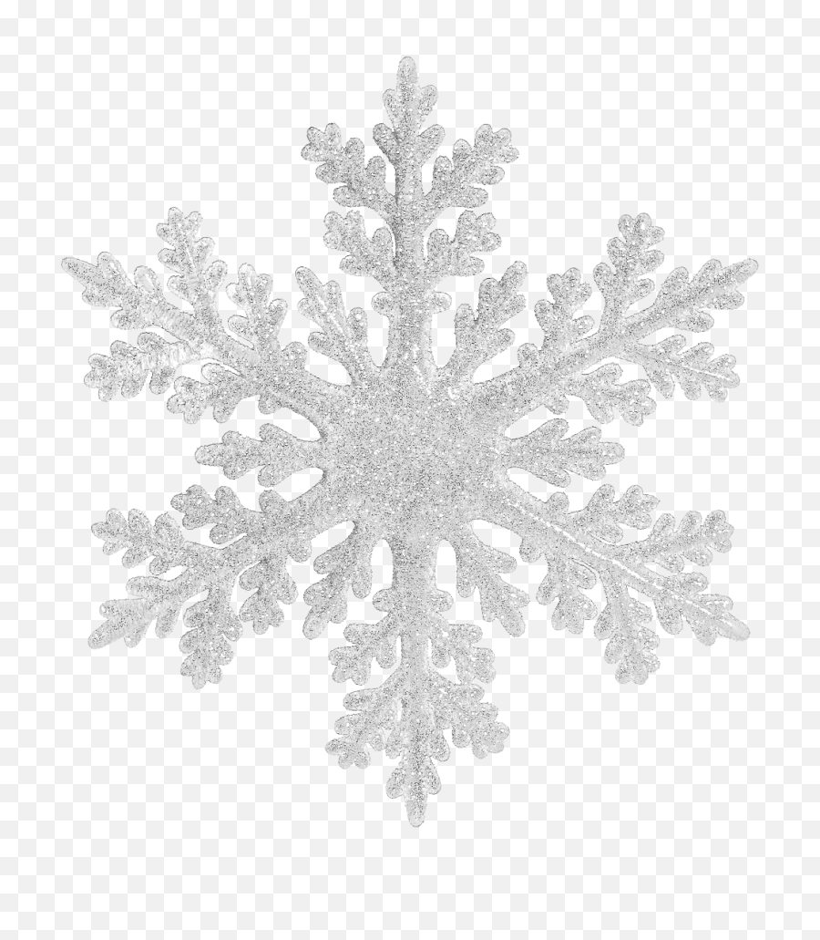 Silver Snowflake Png File Mart - Silver Snowflake Png Transparent,White Snowflakes Png