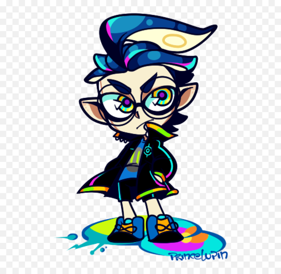 Dib - Squid Splatoon Know Your Meme Fictional Character Png,Splatoon Squid Logo