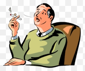 Download Man Smoking - Cigarette Png