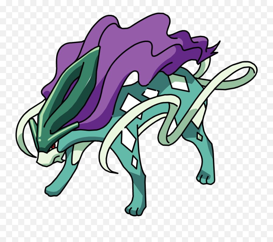 Download Suicune - Suicune Pokemon Legendary Beasts Png,Suicune Png