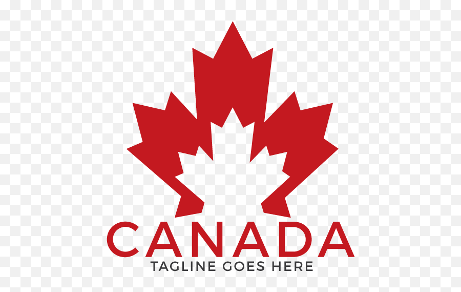 Maple Leaf Canada Logo Design - Maple Leaf Canada Logo Png,Red Leaf Logo