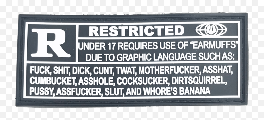 Rated R - Horizontal Png,Rated R Png