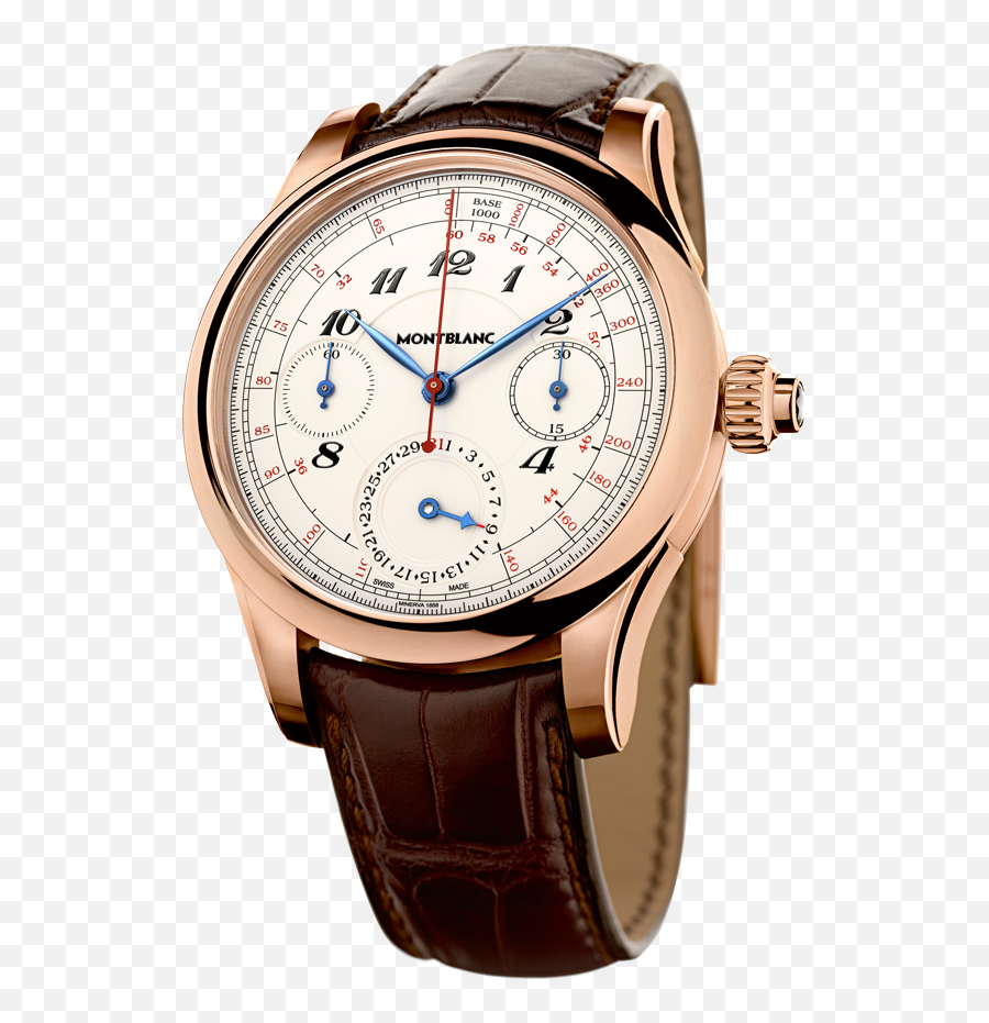 Download Watch Png Picture - Montblanc Villeret Tachydate,Watch Png