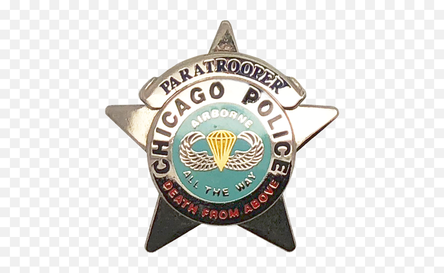 Download Hd Chicago Police Department - Us Army Paratrooper Logo Png,Chicago Png
