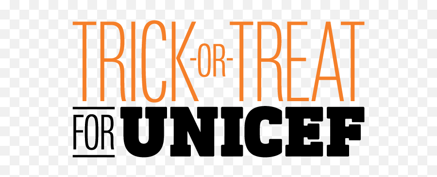 Trick - Ortreat For Unicef Vertical Png,Unicef Logo Png