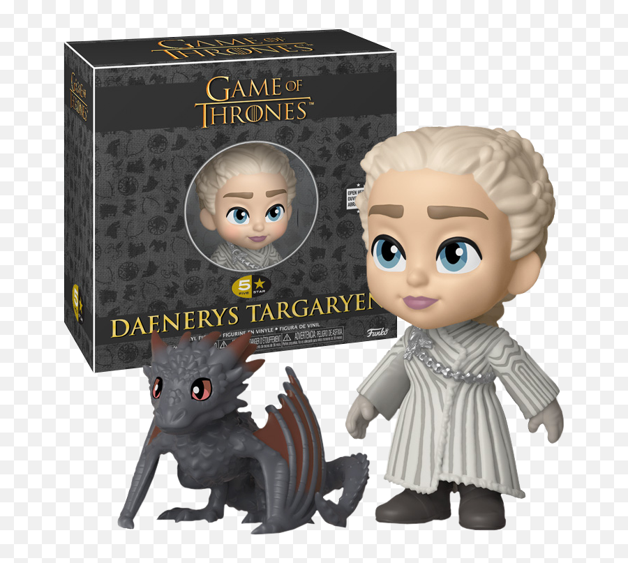 Game Of Thrones Funko 5 Star - Daenerys Targaryen Pop Funko Png,Daenerys Png