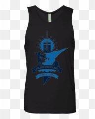 Cloud Strife White Menu0027s Premium Tank Top - Active png