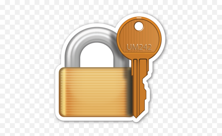 Pin - Lock Emoji Png,Key Emoji Png