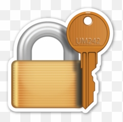 Pin - Lock Emoji Png,Key Emoji Png