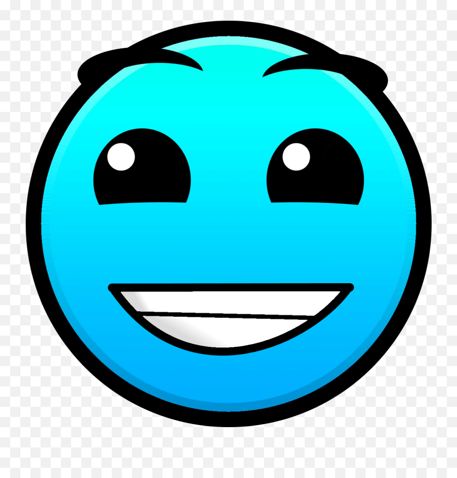 Simple - Geometry Dash Face Simple Png,Geometry Dash Icon Kit